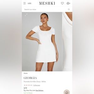 Meshki Georgia Dress- never worn!